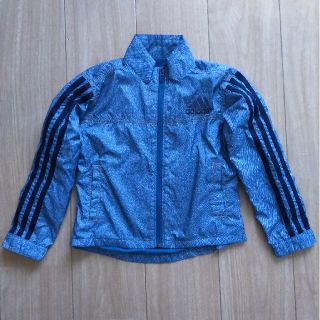 アディダス(adidas)の◆adidas◆デニム風ウインドブレーカージャケット ◆裏起毛◆アディダス(ジャケット/上着)