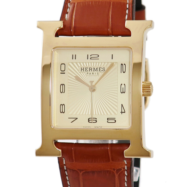 Hermes - エルメス  Hウォッチ HH1.801 クオーツ メンズ 腕時計