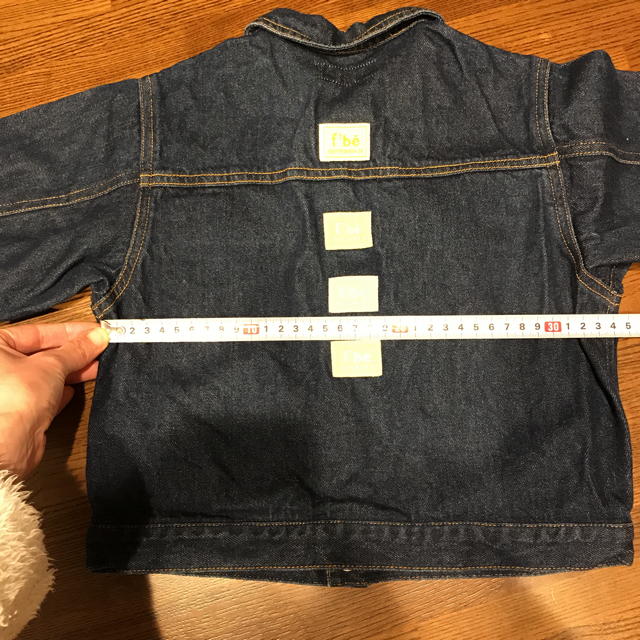 BeBe(ベベ)のbebe 95センチ ジージャン キッズ/ベビー/マタニティのキッズ服男の子用(90cm~)(ジャケット/上着)の商品写真