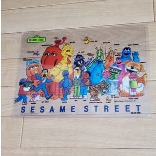 セサミストリート(SESAME STREET)のセサミストリート下じき(キャラクターグッズ)