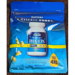 新品 未開封 サントリー DHA &EPA セサミンEX オリザプラス 120粒(ビタミン)