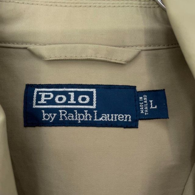 POLO RALPH LAUREN(ポロラルフローレン)の【入手困難】ポロラルフローレン 90s ヴィンテージ ステンカラーコート M メンズのジャケット/アウター(ステンカラーコート)の商品写真