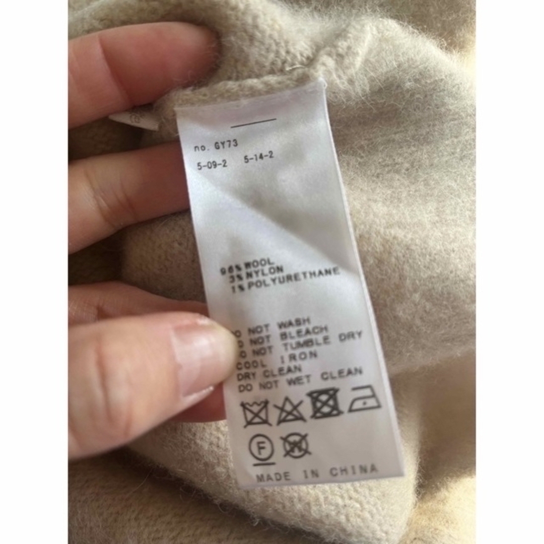 Plage - 完売品 定価27500円 plage Fur タートルプルオーバー ベージュ