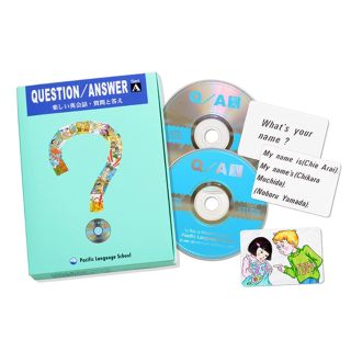 QUESTION & ANSWER 　楽しい英会話・質問と答え　セットA(語学/参考書)