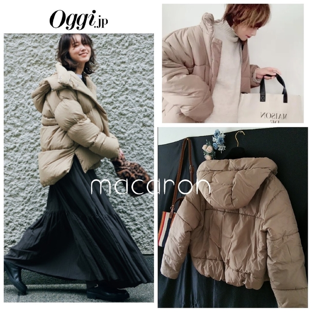 ZARA - 中綿ZARAザラ大人気ダウンジャケット ベージュ雑誌掲載 ZARA - 中綿ZARAザラ大人気ダウンジャケット ベージュ雑誌掲載