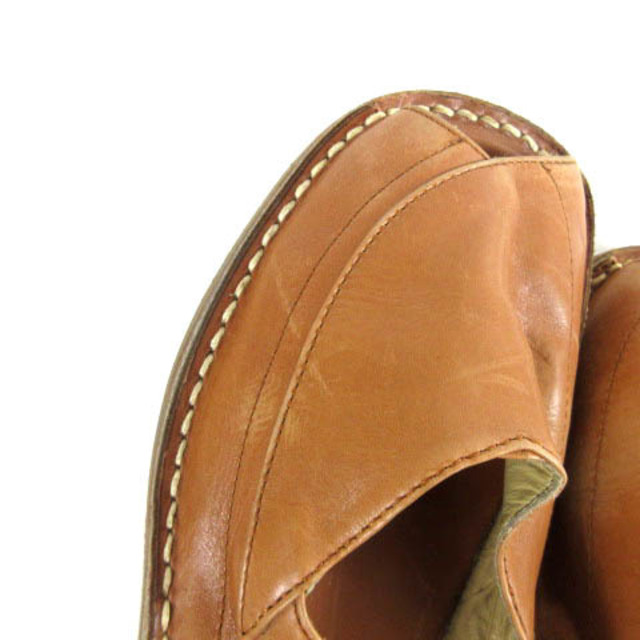 SAYA(サヤ)のサヤ サンダル シューズ レザー ストラップ フラット M 23.5cm レディースの靴/シューズ(サンダル)の商品写真