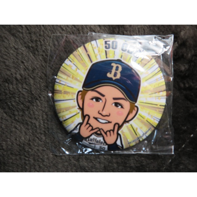 SALE／65%OFF】 ５月３日阪神タイガースイチオシ缶バッチ大山悠輔選手 おおやまゆうすけせんしゅ２つ