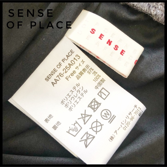 SENSE OF PLACE by URBAN RESEARCH(センスオブプレイスバイアーバンリサーチ)の極美品♡センスオブプレイス　プリーツスカート　シルバーグレー　ベロア レディースのスカート(ロングスカート)の商品写真