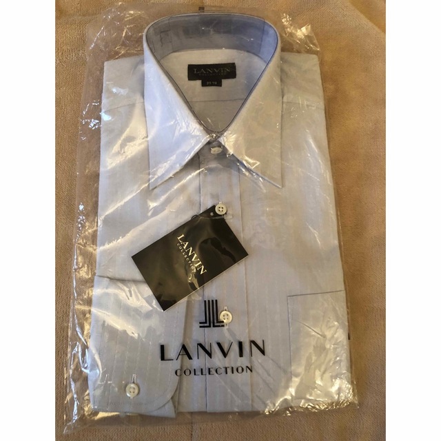 ランバン　LANVIN✨紳士用　長袖ドレスシャツ 37-78