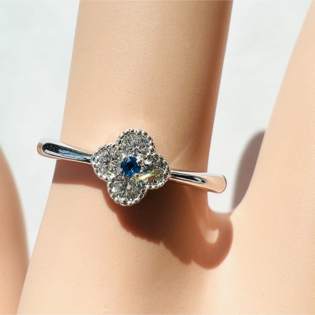新商品☆PTアウイナイトリング AU:0.01ct D:0.14ct 新商品☆PTアウイナイトリング AU:0.01ct D:0.14ct