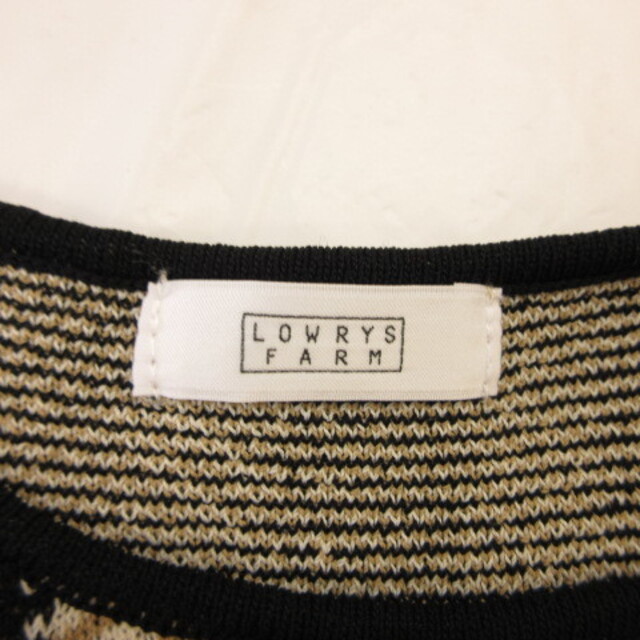 LOWRYS FARM(ローリーズファーム)のローリーズファーム LOWRYS FARM タンクトップ ニット 総柄 F レディースのトップス(ニット/セーター)の商品写真