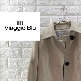 ビアッジョブルー(VIAGGIO BLU)の【Viaggio Blu】Ladies' ウエスト切り替えコート　サイズS(その他)