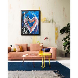 ハート【Abstract Art】抽象画 モダン 現代アート インテリア 壁掛け