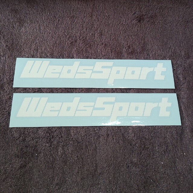 ウェッズ Wedsスポーツ アルミホイル ホイール ステッカー 自動車/バイクのバイク(ステッカー)の商品写真