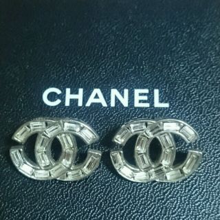 シャネル(CHANEL)の最終値下げ☆難あり正規品シャネルクリスタルピアス(ピアス)