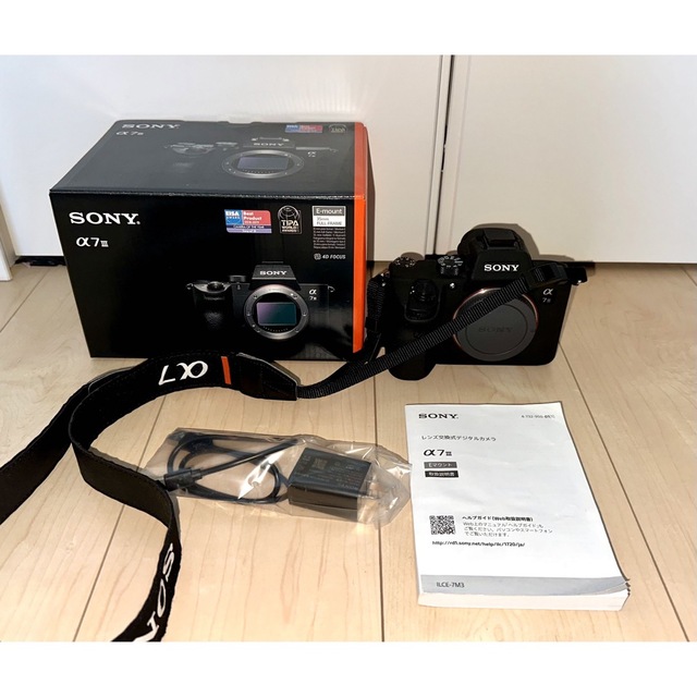 SONY ILCE−7M3 α7III 美品 ショット数21473枚！