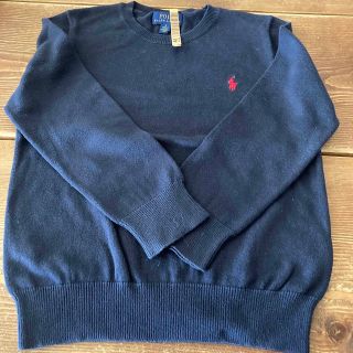 ポロラルフローレン(POLO RALPH LAUREN)のラルフローレン　紺　ニット　サイズ6(ニット)