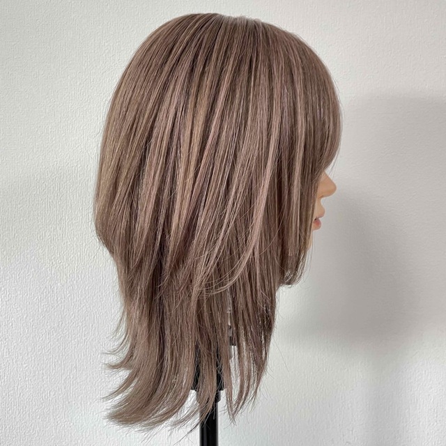 低反発 腰用 限定カラーくびれボブ 百合子ウィッグ - ヘアバンド