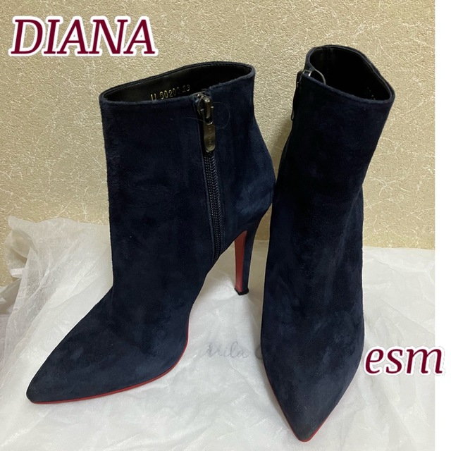 DIANA(ダイアナ)のDIANA スエードショートブーツ レディースの靴/シューズ(ブーツ)の商品写真