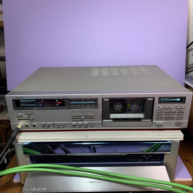Victor ステレオカセットデッキ DD-9 メタルカセット3本付き | www
