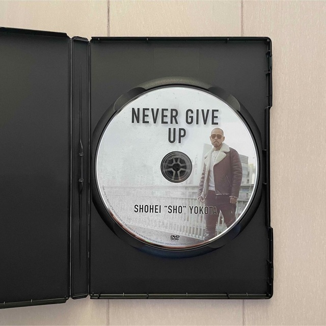 SHO NEVER GIVE UP DVD SHOHEI"SHO"YOKOTA エンタメ/ホビーのDVD/ブルーレイ(ミュージック)の商品写真