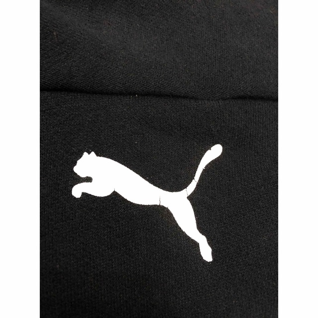 PUMA(プーマ)の160  PUMA  内側フリース　フルジップパーカー　黒 キッズ/ベビー/マタニティのキッズ服男の子用(90cm~)(その他)の商品写真