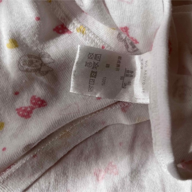 西松屋(ニシマツヤ)の新生児肌着 短肌着 コンビ肌着 ミニー 50~60 キッズ/ベビー/マタニティのベビー服(~85cm)(肌着/下着)の商品写真