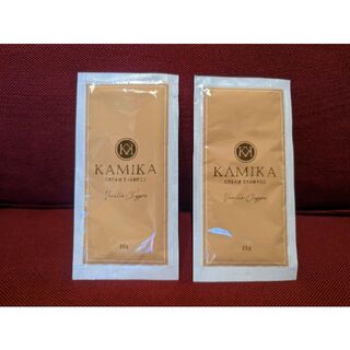 カミカ(KAMIKA)のカミカ クリームシャンプー バニラシプレ　KAMIKA サンプル 2袋セット(シャンプー)