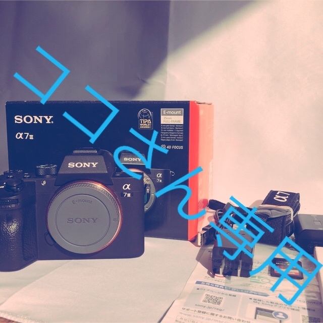 美品　SONY a7iii ILCE-7M3 シャッター回数4742枚