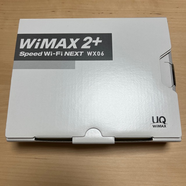 NEC(エヌイーシー)のUQ WiMAX モバイルルーター WiMAX+2 WX06 ホワイト スマホ/家電/カメラのスマホアクセサリー(その他)の商品写真