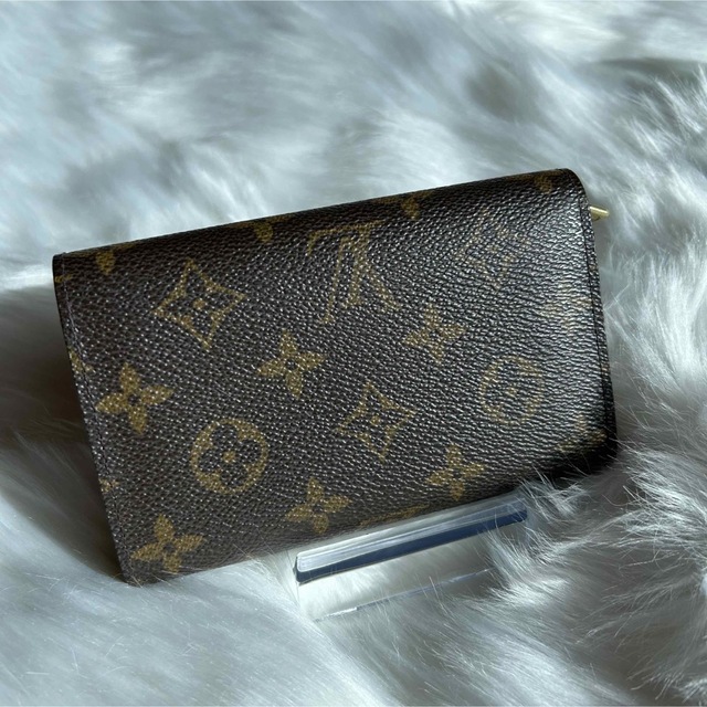 LOUIS VUITTON 折財布 モノグラム トレゾール　L字ファスナー