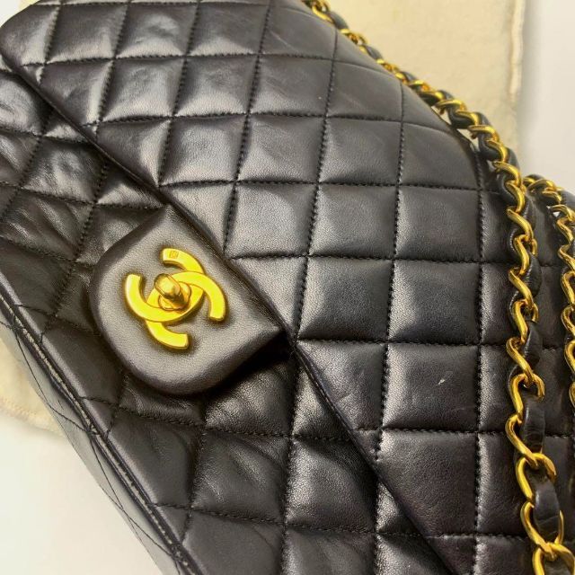 CHANEL - シャネル CHANEL マトラッセWフラップチェーンショルダー ...