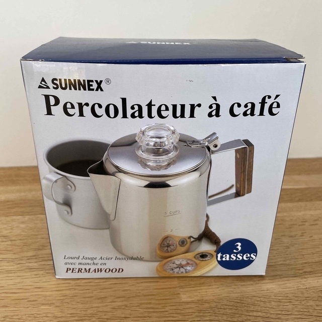 SUNNEX Percolateur a cafe コーヒーパーコレーター インテリア/住まい/日用品のキッチン/食器(その他)の商品写真