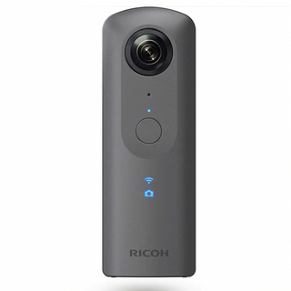 リコー(RICOH)の値下げ❣️美品❣️RICOH THETA V メタリックグレー 360度カメラ (コンパクトデジタルカメラ)