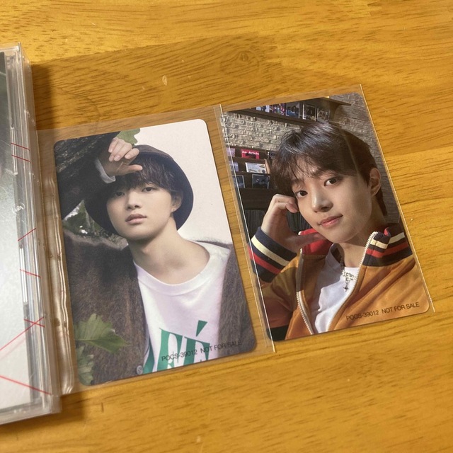 &TEAM CD トレカ2枚セット　EJウィジュ エンタメ/ホビーのCD(K-POP/アジア)の商品写真