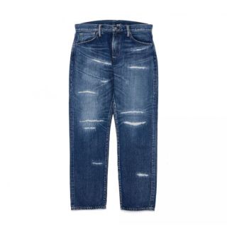 シークエル(SEQUEL)のFRAGMENT × SEQUEL DAMEGE DENIM PANTS 新品(デニム/ジーンズ)