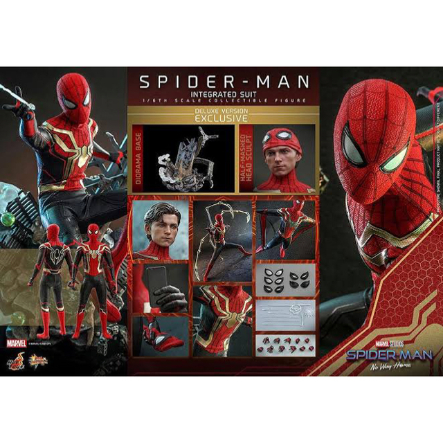 ホットトイズ　スパイダーマンノーウェイホーム　ボーナスアクセサリー エンタメ/ホビーのフィギュア(アメコミ)の商品写真