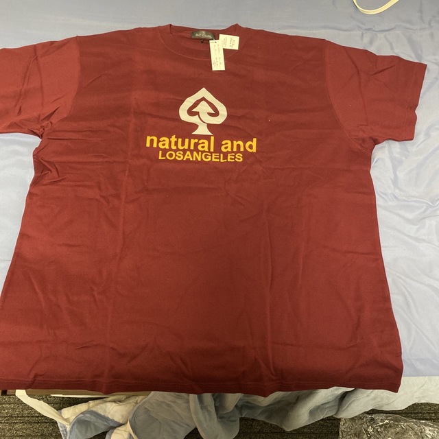 Ｂ＆Ｔ　CLUB 半袖プリントTシャツnatural and LOSANGELS メンズのトップス(Tシャツ/カットソー(半袖/袖なし))の商品写真