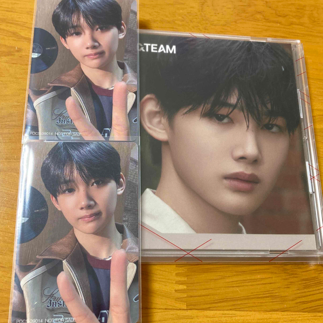 &TEAM ジョウ　JO トレカ　CDセット エンタメ/ホビーのCD(K-POP/アジア)の商品写真