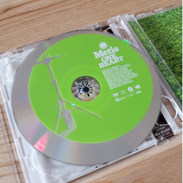 Metis ONE HEART 初回限定盤 CD+DVD2枚セット エンタメ/ホビーのCD(ポップス/ロック(邦楽))の商品写真