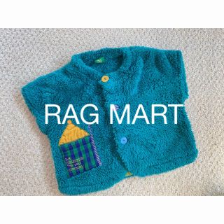 ラグマート(RAG MART)の【RAG MART】美品！ボアパーカー　80cm(ジャケット/コート)