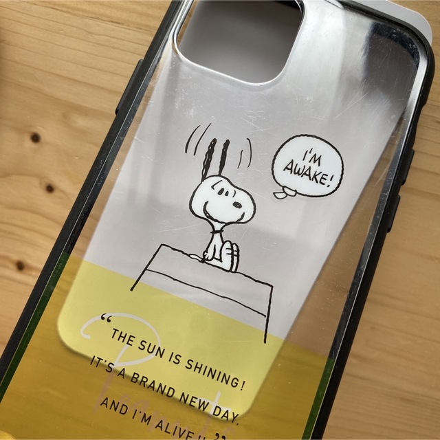 PEANUTS(ピーナッツ)のピーナッツ　スヌーピー　イーフイット　iPhone12 12pro ケース スマホ/家電/カメラのスマホアクセサリー(iPhoneケース)の商品写真