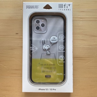 ピーナッツ(PEANUTS)のピーナッツ　スヌーピー　イーフイット　iPhone12 12pro ケース(iPhoneケース)