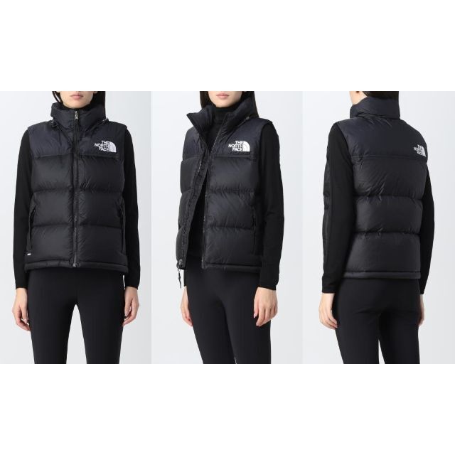 THE NORTH FACE(ザノースフェイス)のMサイズ ノースフェイス ヌプシ ベスト 700FILL レディース 海外限定 レディースのジャケット/アウター(ダウンベスト)の商品写真