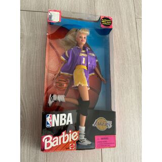 バービー(Barbie)のアメリカ購入バービーLakersレイカーズ　ヴィンテージ  コラボNBAバスケ(ぬいぐるみ/人形)
