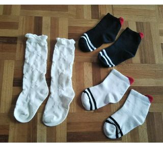 子供用靴下３足セット   size13～15㎝&14～16㎝   女の子用(靴下/タイツ)