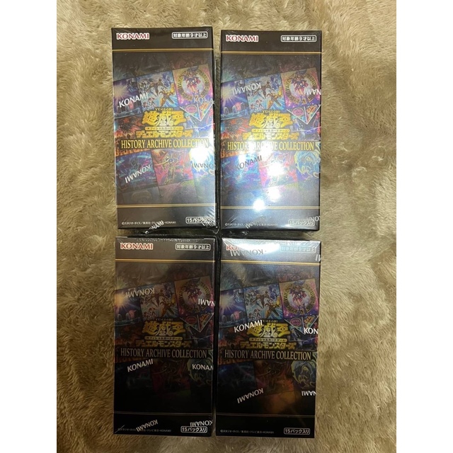 遊戯王  未開封BOX 4セット