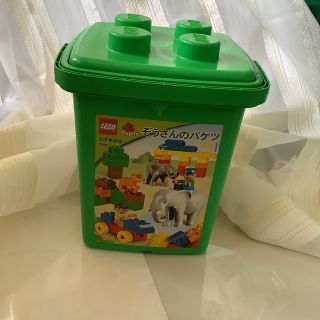 レゴ(Lego)の【直接取引歓迎】LEGO duplo ぞうさんのバケツ　1歳半〜(知育玩具)