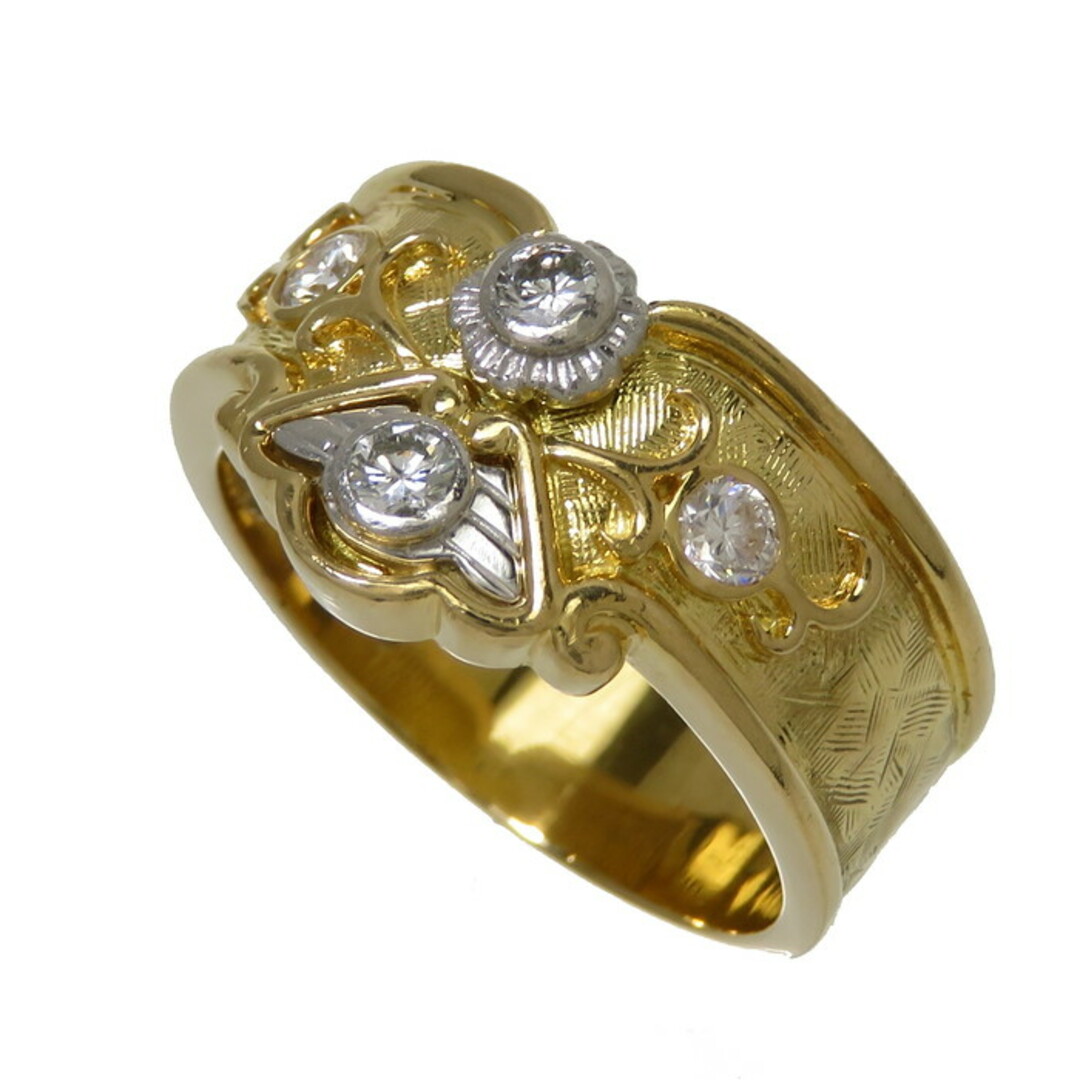 買取り実績 リング・指輪 ダイヤモンド K18 コンビ リング(指輪)