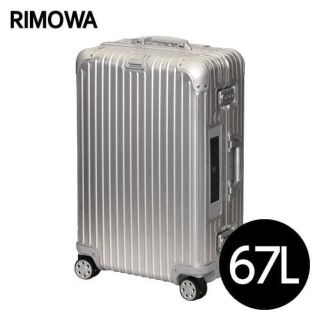 リモワ(RIMOWA)の(KM0224)訳あり リモワ スーツケース トパーズ 67L シルバー(スーツケース/キャリーバッグ)